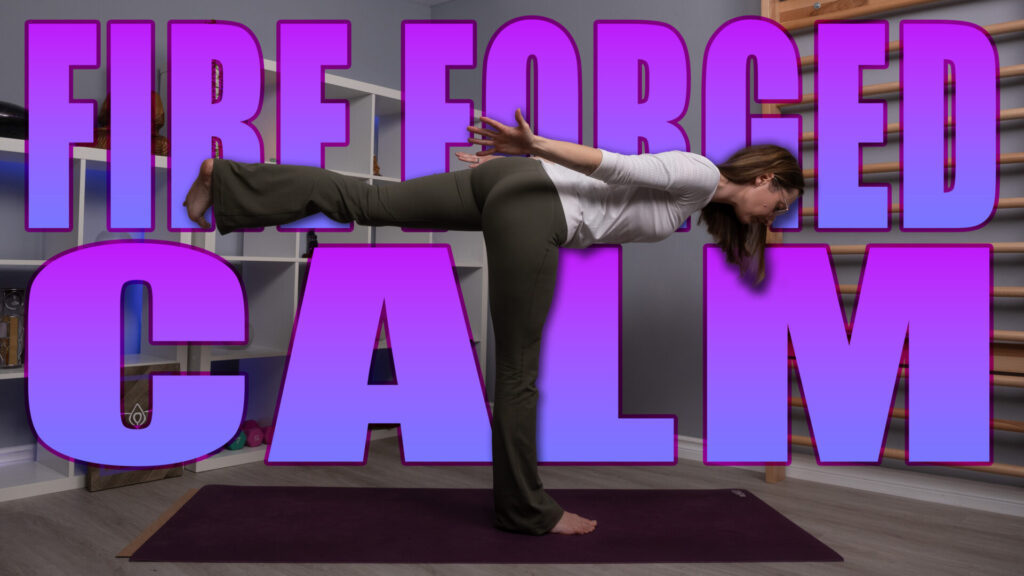 This final brings everything together — strength, presence, breath, and resilience. “Fire-Forged Calm” is a culmination flow that integrates the physical and energetic work of the series into one steady, centered practice. It’s not about intensity for its own sake, but about moving with clarity, confidence, and calm.