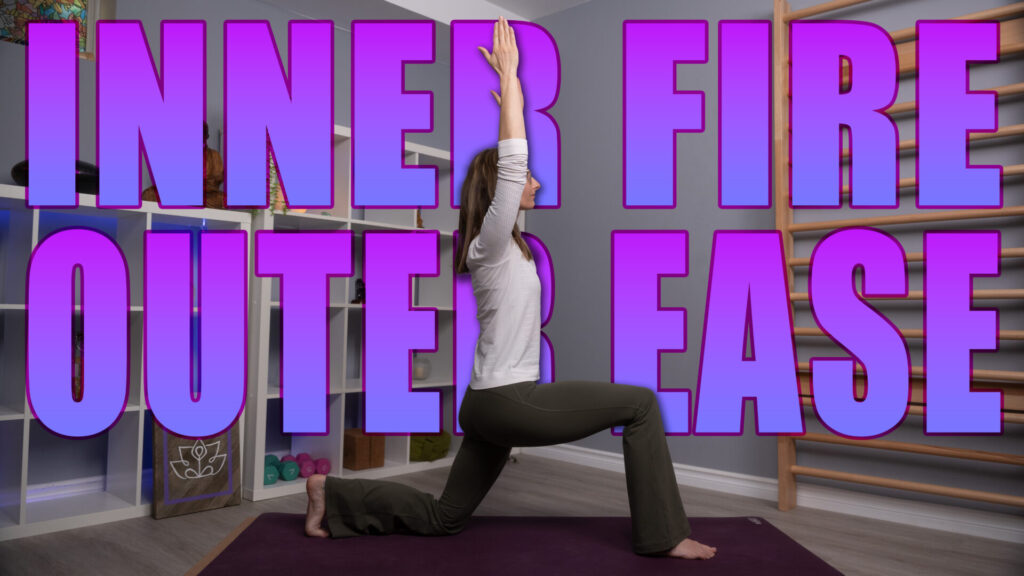 Tapas begins here — the inner fire that fuels transformation. This builds heat not through force, but through presence. We’ll challenge the core in a steady, breath-led flow that balances effort with self-compassion. The fire isn’t about burnout — it’s about clarity, resilience, and staying connected when things get spicy.