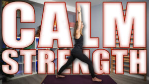 This slower uses Chair Pose (Utkatasana), Warrior I (Virabhadrasana I), and Goddess Pose (Utkata Konasana) with longer holds to build endurance and inner resilience. We’ll explore how to soften around effort, building strength not just in the body but in your mental focus. Expect to develop patience, awareness of breath under stress, and the rewarding feeling of meeting challenge with calm.