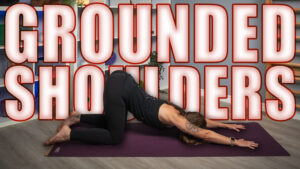 Focusing on the upper body, we’ll practice Puppy Pose (Uttana Shishosana) and Cobra Pose (Bhujangasana) to gently open the chest and counteract rounded shoulders. The sequence includes Thread-the-Needle to ease shoulder tension and promote spinal rotation. This helps undo upper body tightness while reinforcing strength and stability through the shoulders—perfect after long hours at a desk or computer.