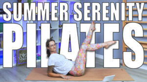 This mat-based Pilates session focuses on strengthening and engaging your obliques and glutes—key muscles for core stability and lower body support.