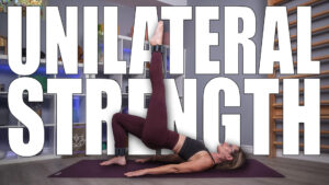 This practice explores unilateral strength—working one side at a time to build awareness, stability, and more balanced movement patterns.